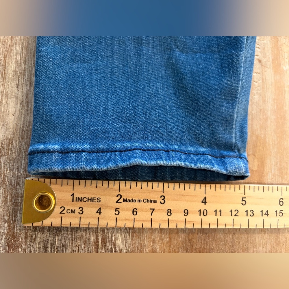 NYDJ Women's Ami Skinny Long Jeans in Amour Medium Blue Wash, Size 8 Long - Picture 15 of 16